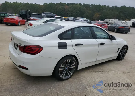 2020 BMW 430I Gran Coupe из США, поврежденный, VIN WBA4J1C06LCD80822